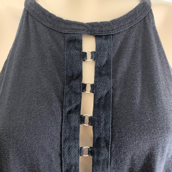 3/$30 - Forever 21 Black Halter Top Size XXL - Picture 3 of 9